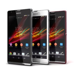 3d sony xperia sp black-white-red model