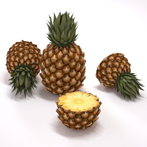 菠萝3d模型