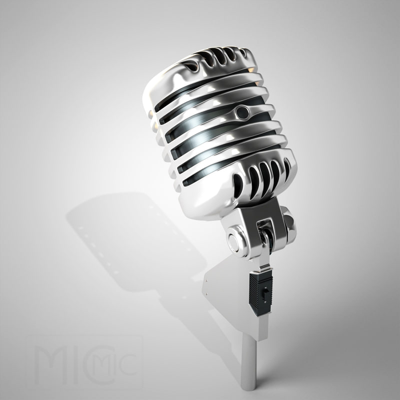 3ds microphone shure 55sh