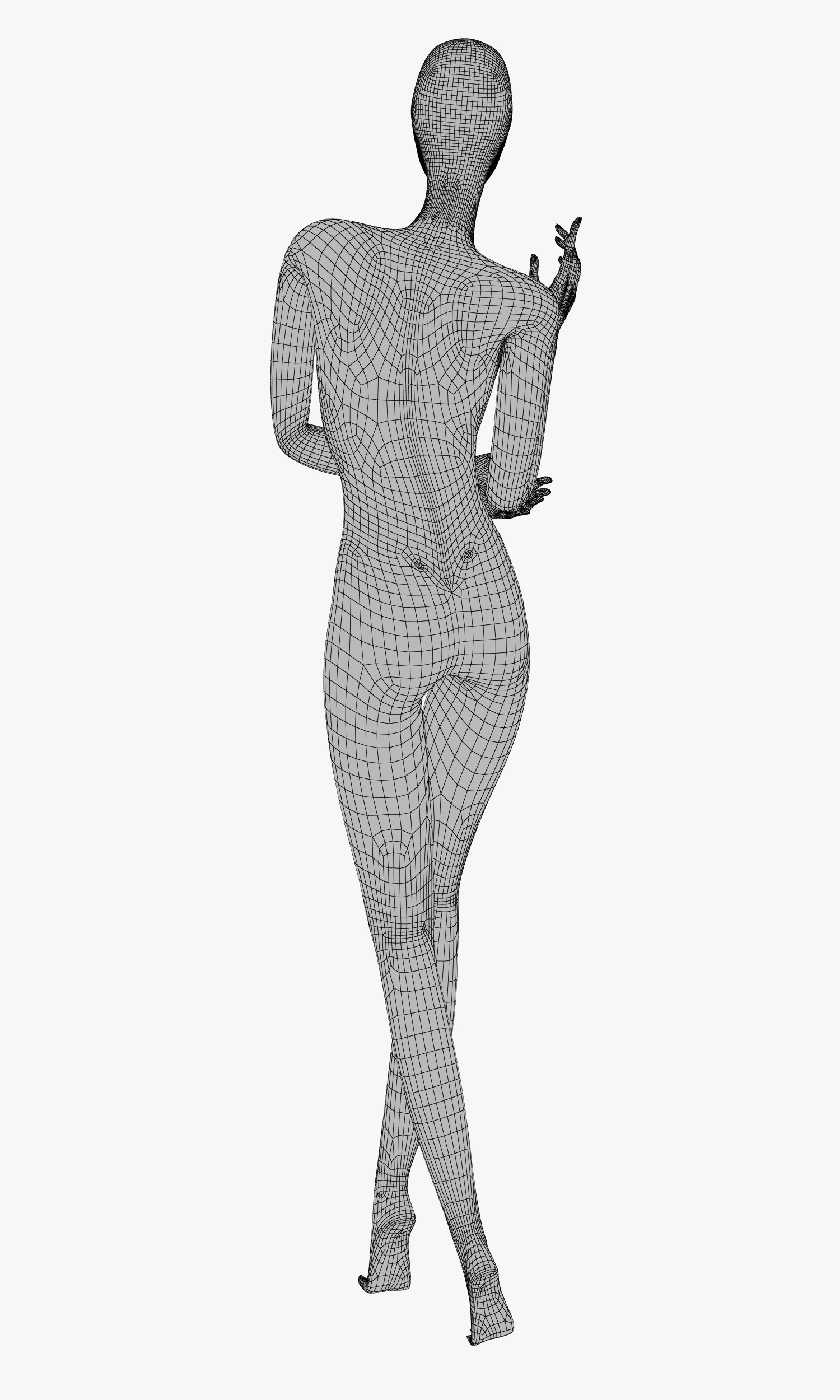 max slim female mannequins