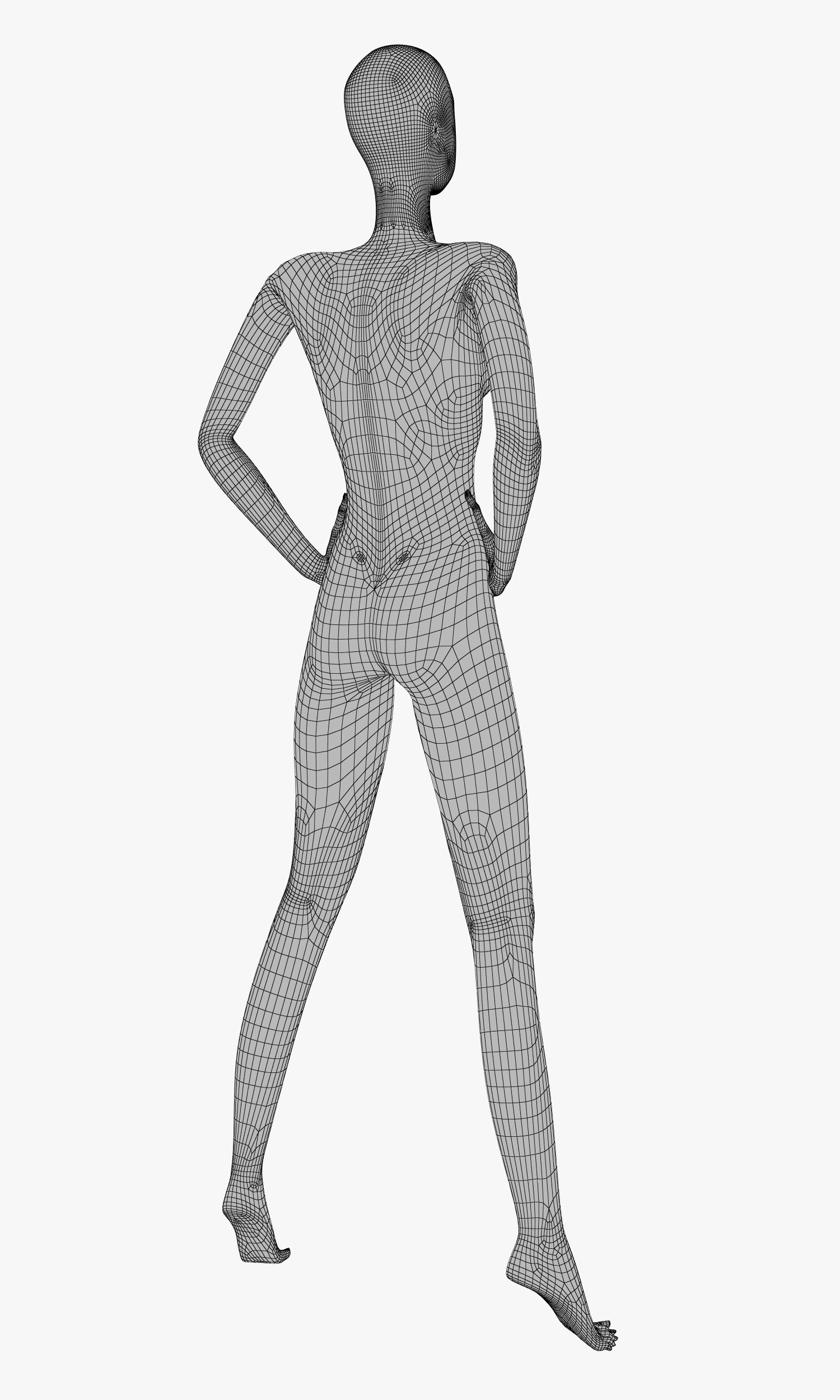 max slim female mannequins