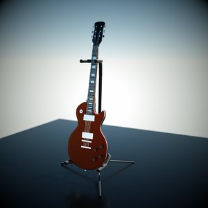 guitar stand 3d model