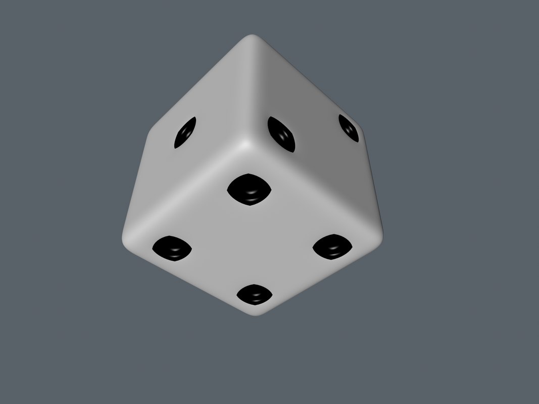 free obj model dice