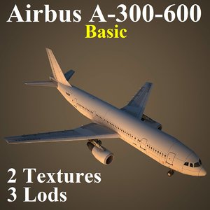 3d model airbus basic