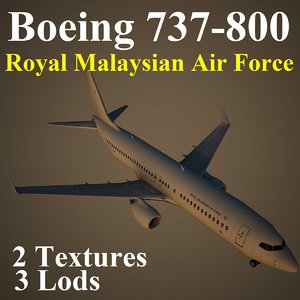 3d boeing 737-800 rmf