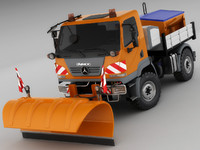 Mercedes Unimog U20 Snow Removal