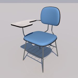 school chair 3ds