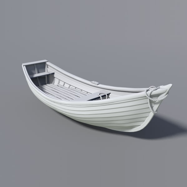 3d model boat