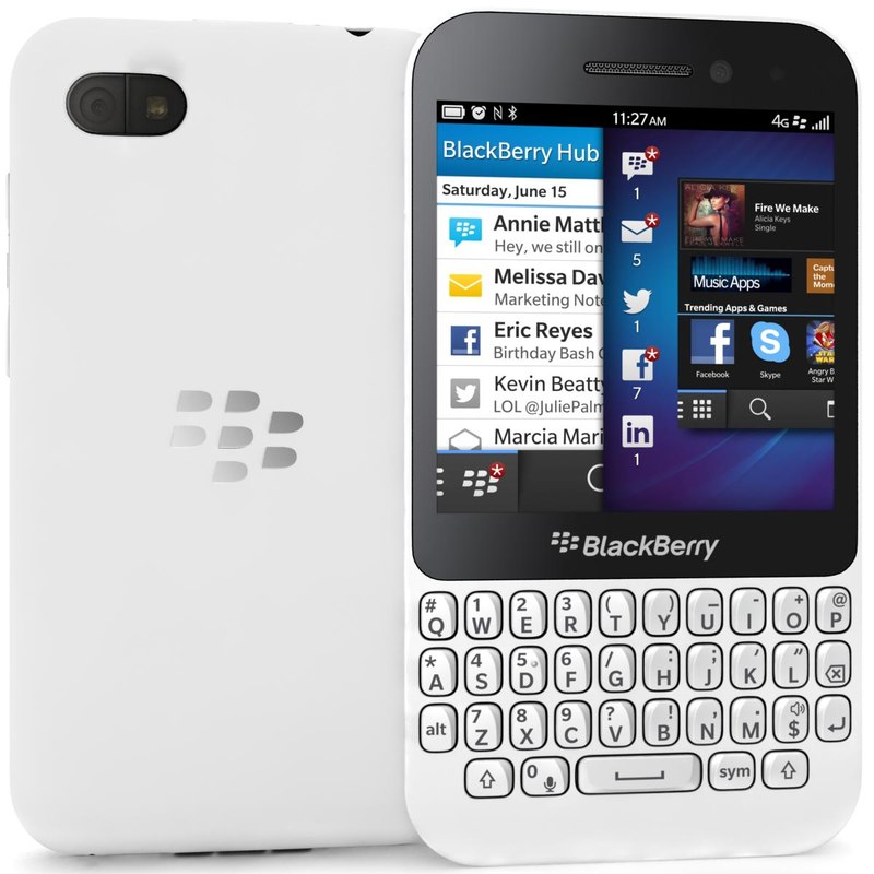 militie kandidaat Arctic blackberry q5 white 3d model