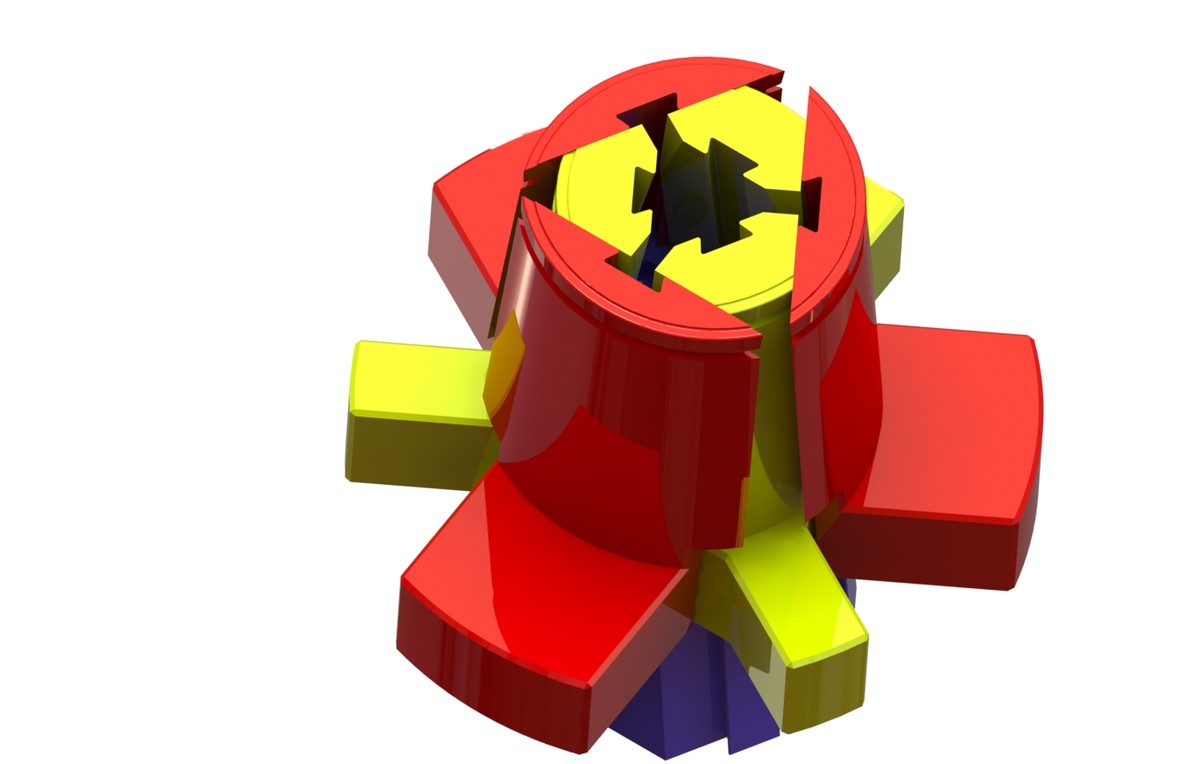 collapsible core 3d model