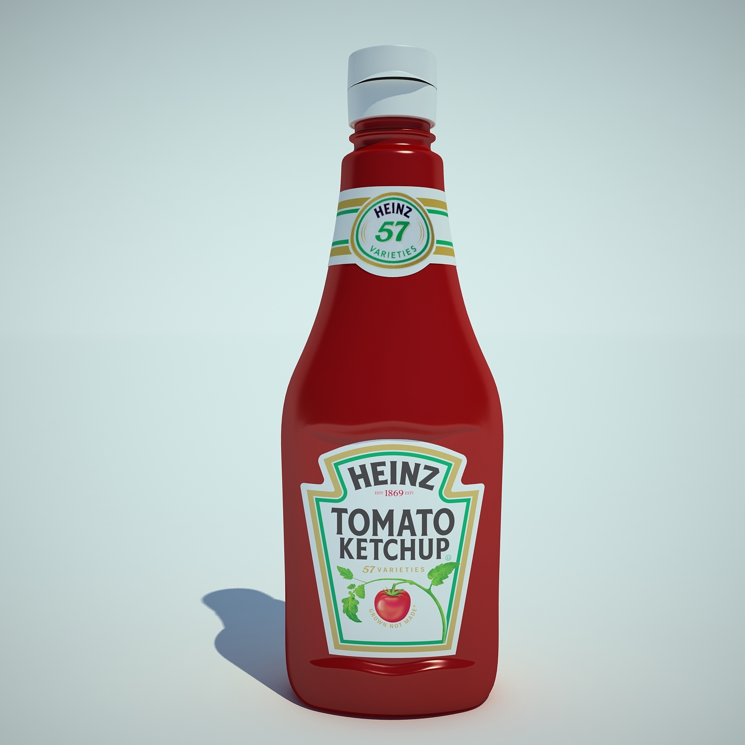 ketchup bottle 3d max