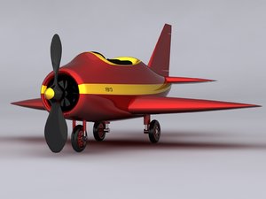 max small cartoon plane