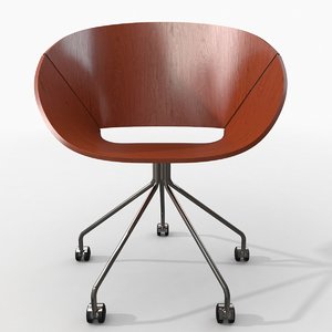 3d photorealistic lipse chair model