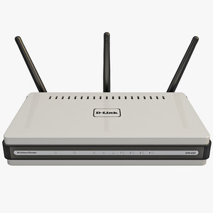 3ds max d-link dir-655 wireless router