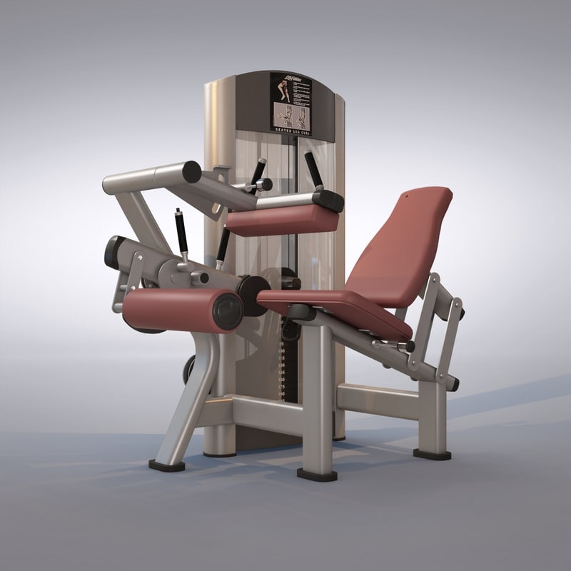 seated leg curl machine max