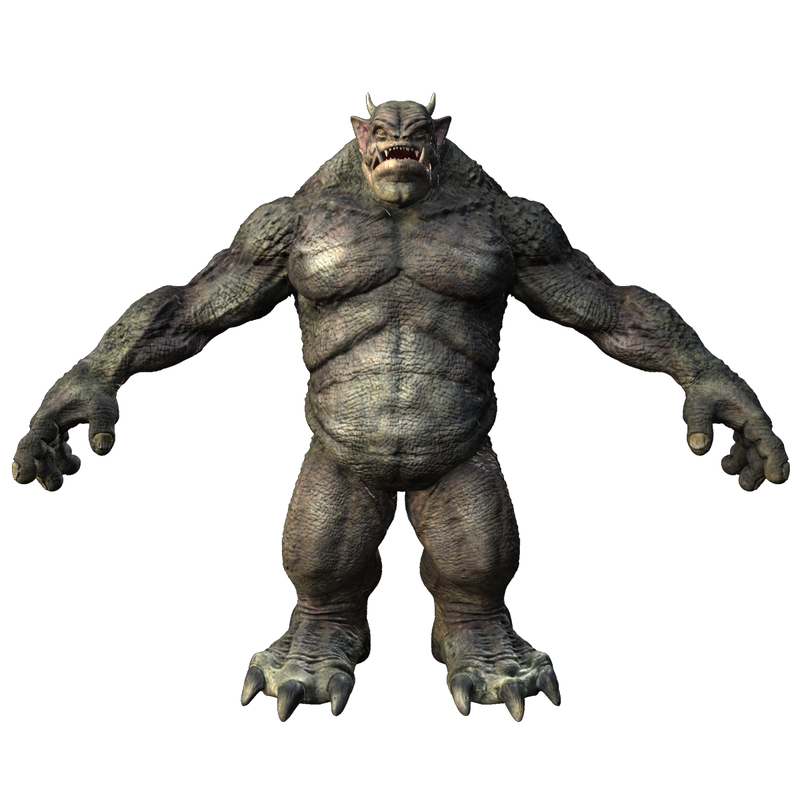 3d Troll Model