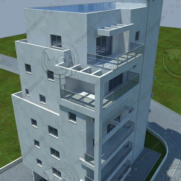 3d buildings model