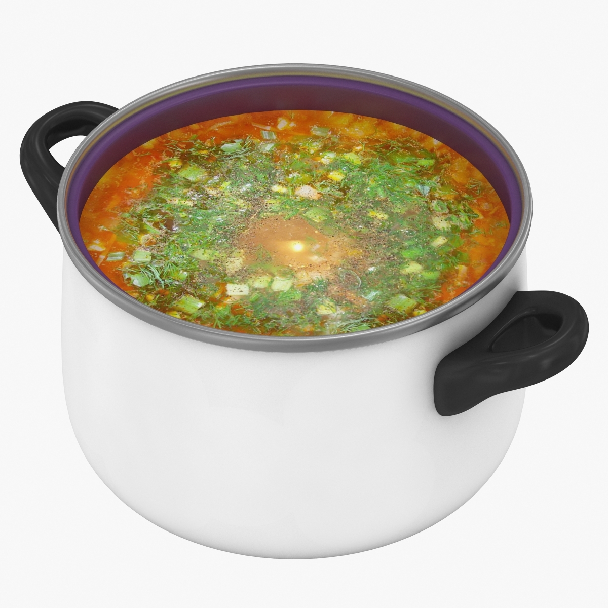 3d c4d pot soup 2