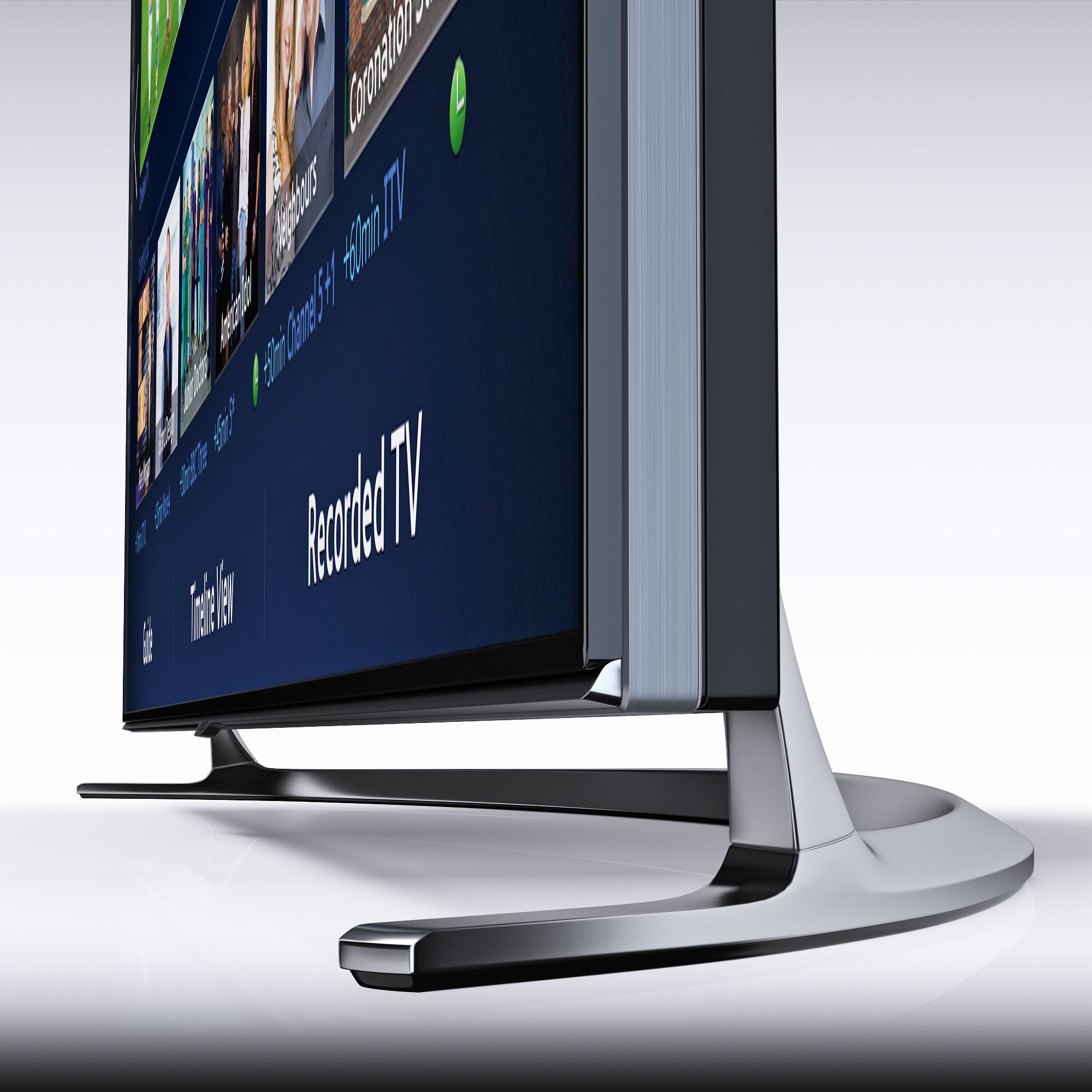 3ds max samsung 55 f8000 series