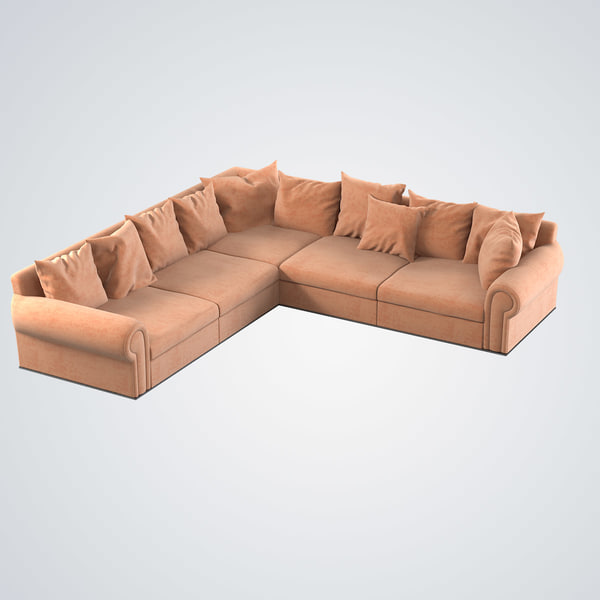 fendi corner sofa