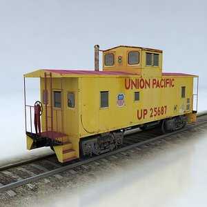 3d train model