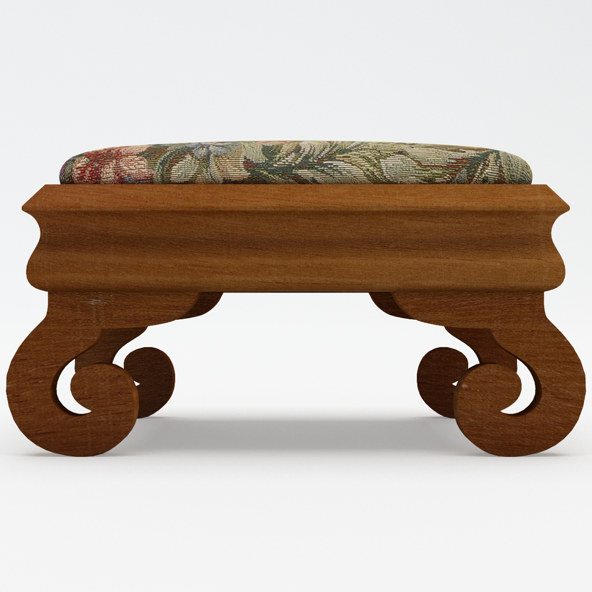 3d foot stool design model