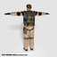realistical soldier polys 3d max