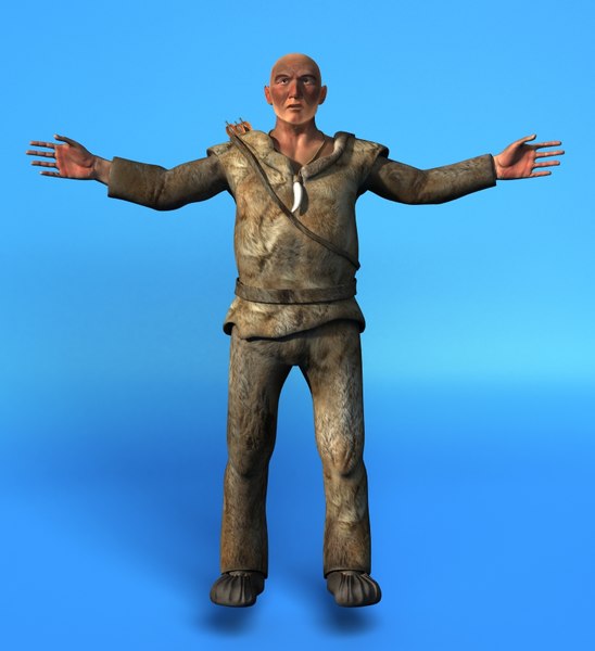 3d Model Cro Magnon Men