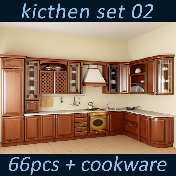 kitchen set oven