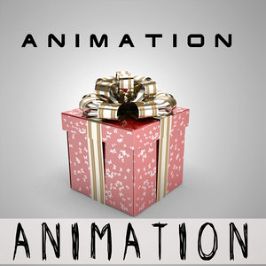 animation gift box 3ds