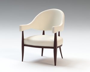 morrow occasional armchair chair 3d 3ds