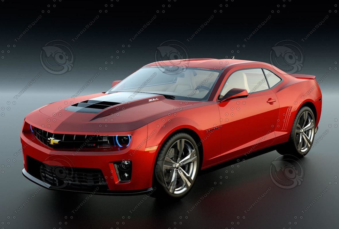 3d model camaro zl1