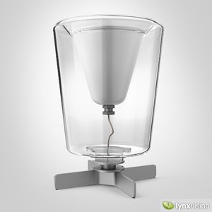 3d model lanterna table lamp oluce