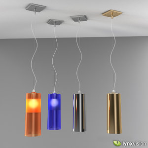 easy pendant lamp kartell 3d model