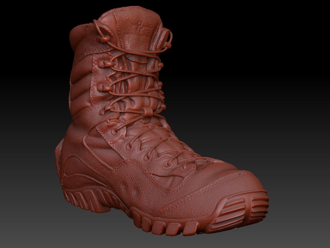 obj scan tactical research boot