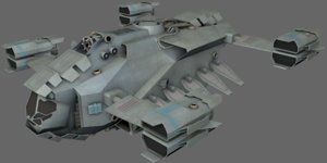 dropship spaceships 3ds