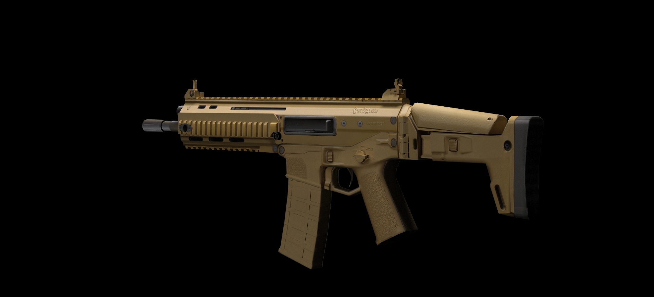 3d Model Remington Acr