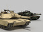 m1a1 abrams tank 3d model