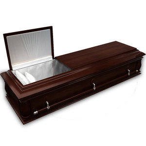 3d model of coffin wood