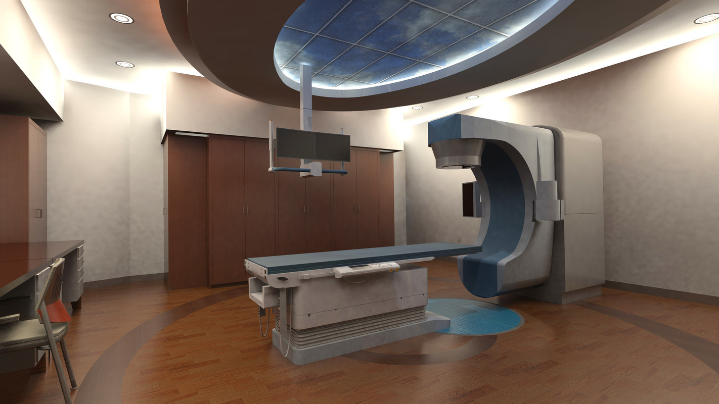 3ds max radiography room