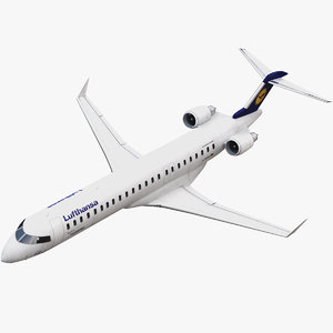 3d bombardier airplane