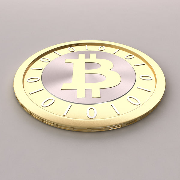 coin gold 3d model