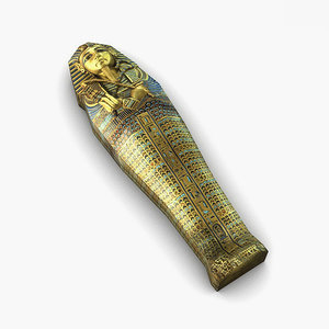 egypt egyptian sarcophagus 3ds