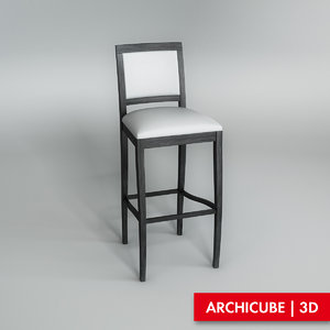 3ds max stool