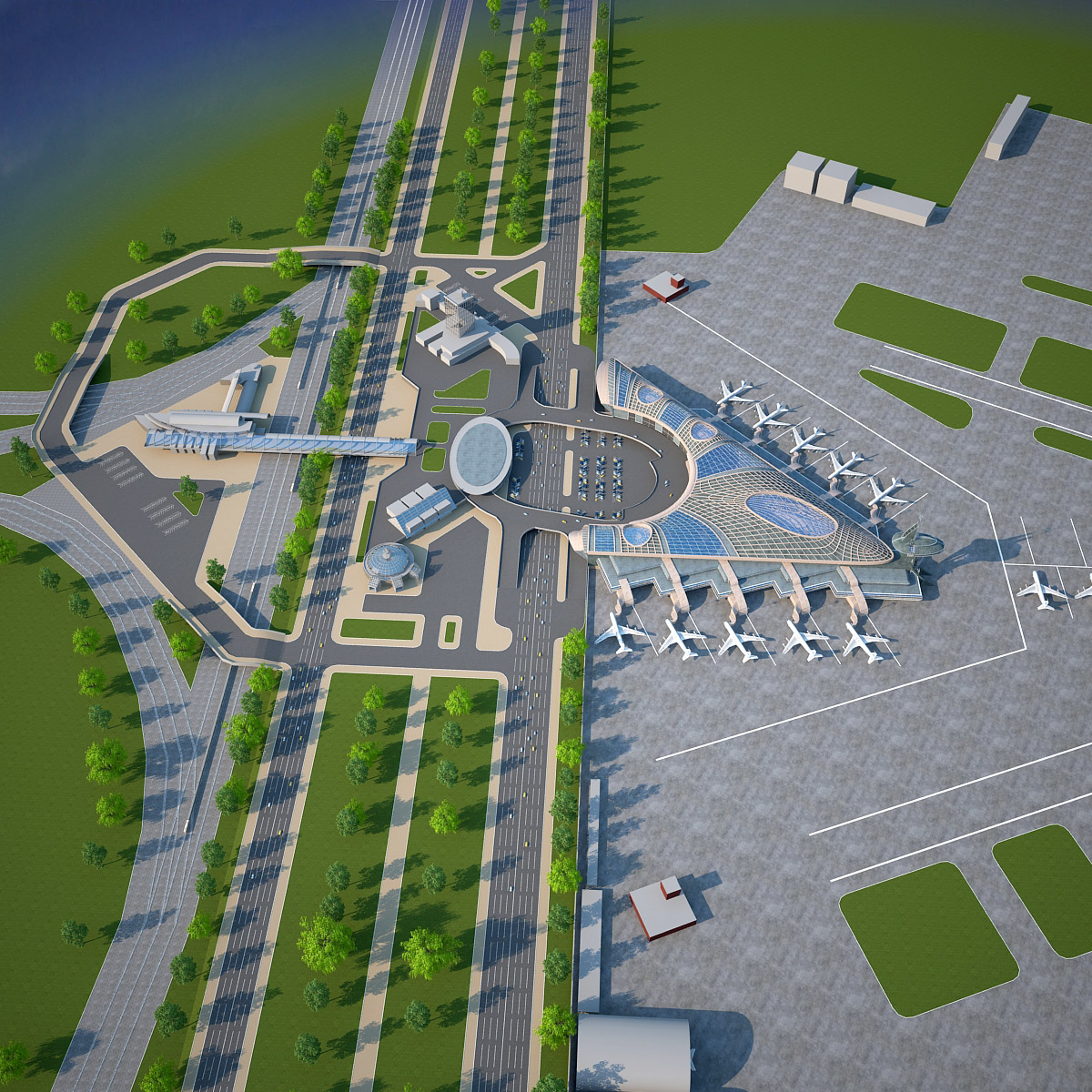 3d airport