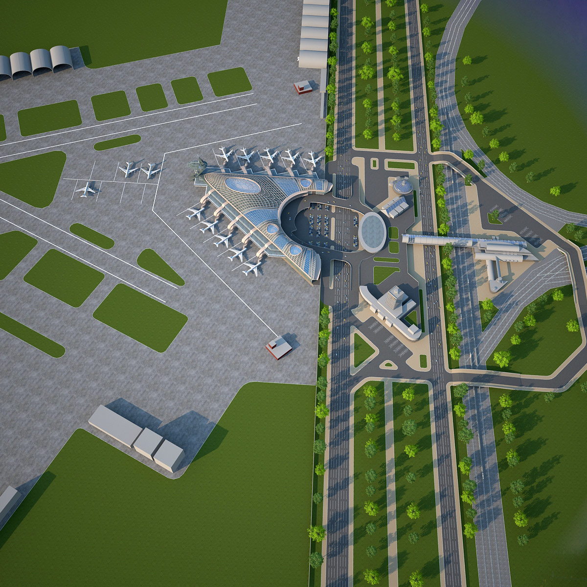 3d airport