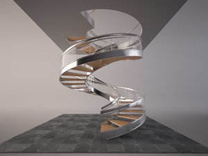 3d stair helix