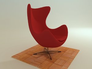 egg chair 3d model