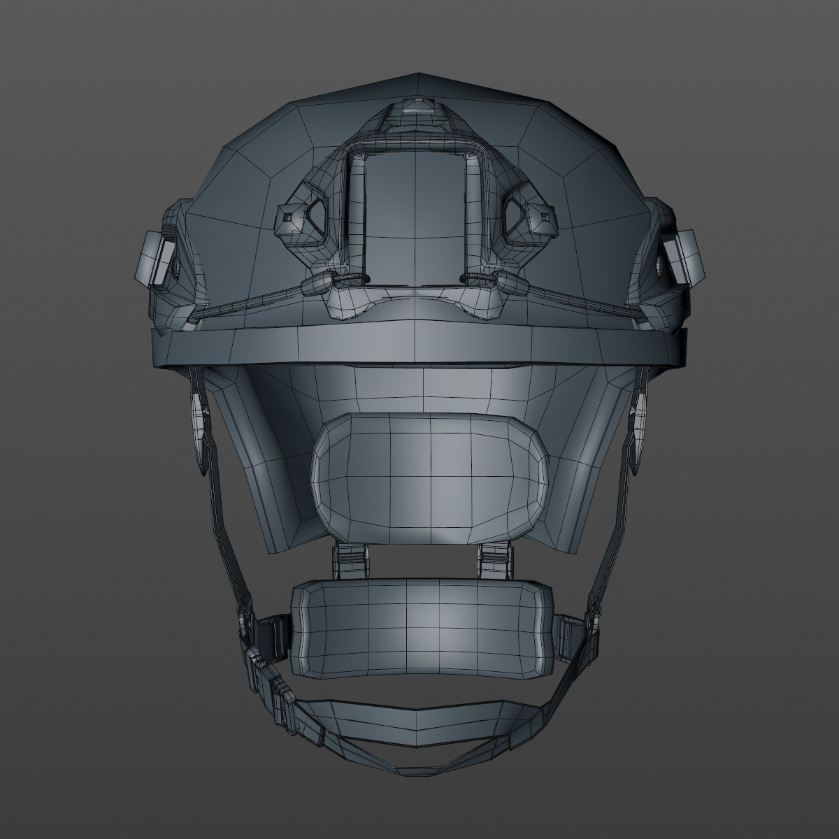 tactical helmet 3d c4d