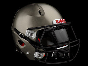 3d riddell 360 football helmet